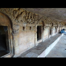 In der oberen Etage der Höhle Nr. 1